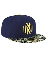 New Era Men's Navy Nashville Sc Element Tech Pack 59FIFTY Fitted Hat