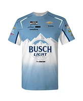 Trackhouse Racing Team Collection Men's Light Blue Ross Chastain Busch Uniform T-Shirt