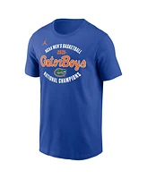 Jordan Men's Royal Florida Gators 2025 Ncaa Basketball National Champions Gator Boys Performance T-Shirt