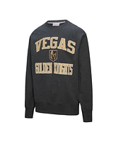 Mitchell & Ness Men's Black Vegas Golden Knights Playoff Win Fleece Pullover Sweatshirt