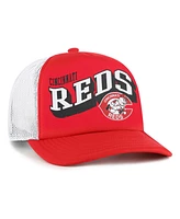 '47 Brand Women's Red Cincinnati Reds Meander Foam Trucker Snapback Hat
