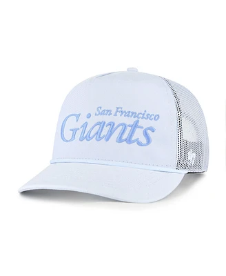 '47 Brand Women's Light Blue San Francisco Giants Foundation Script Hitch Adjustable Trucker Hat
