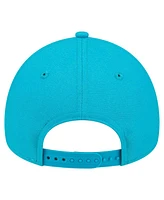 New Era Men's Aqua Miami Dolphins A-Frame 9FORTY Adjustable Hat