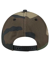 New Era Men's Camo Carolina Panthers Mystic Camo A-Frame 9FORTY Adjustable Hat