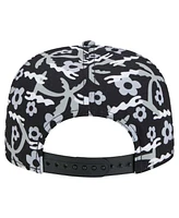 New Era Men's Black Las Vegas Raiders Wakey Wakey Golfer Snapback Hat