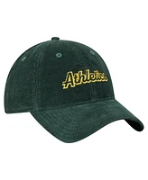 New Era Women's Green Athletics Corduroy 9TWENTY Adjustable Hat