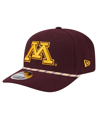 New Era Men's Maroon Minnesota Golden Gophers Game Day Multi-Rope 9SEVENTY Stretch Snap Hat