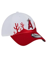 New Era Men's Red Los Angeles Angels 2025 Spring Training Landscape 39THIRTY Flex Hat