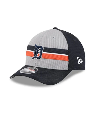New Era Men's Navy/Gray Detroit Tigers 2025 Batting Practice 9FORTY M-Crown Adjustable Hat