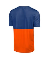 Foco Men's Royal/Orange New York Mets Big Logo Mascot T-Shirt