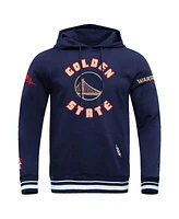 Pro Standard Men's Navy Golden State Warriors 2024/25 City Edition Pullover Hoodie