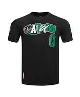 Pro Standard Men's Jayson Tatum Black Boston Celtics City Ransom T-Shirt
