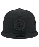 New Era Men's Black Florida State Seminoles Adventure Canvas Split Panel 9FIFTY Snapback Hat