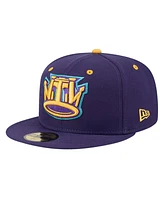 New Era Men's Purple Brooklyn Cyclones Copa de la Diversion 59FIFTY Fitted Hat