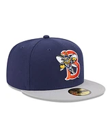 New Era Men's Navy Binghamton Rumble Ponies theme Nights 59FIFTY Fitted Hat