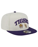 New Era Men's White Lsu Tigers Collegiate 9FIFTY A-Frame Snapback Hat