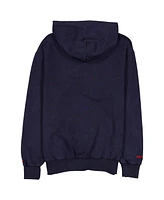 New Era Men's Navy Red Bull Racing Oversized Full-Zip Hoodie Sweatshirt