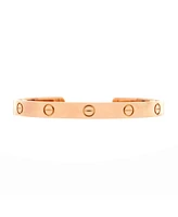 Pre-Owned Cartier Love Cuff Bracelet 18K Rose Gold