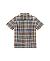 Polo Ralph Lauren Toddler and Little Boys Plaid Camp Shirt