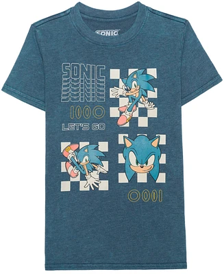 Sonic Big Boys Short Sleeve T-Shirt