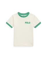 Polo Ralph Lauren Toddler and Little Boys Logo Jersey Ringer T-Shirt