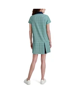 Stella Parker Women's Pleated Hem Dress