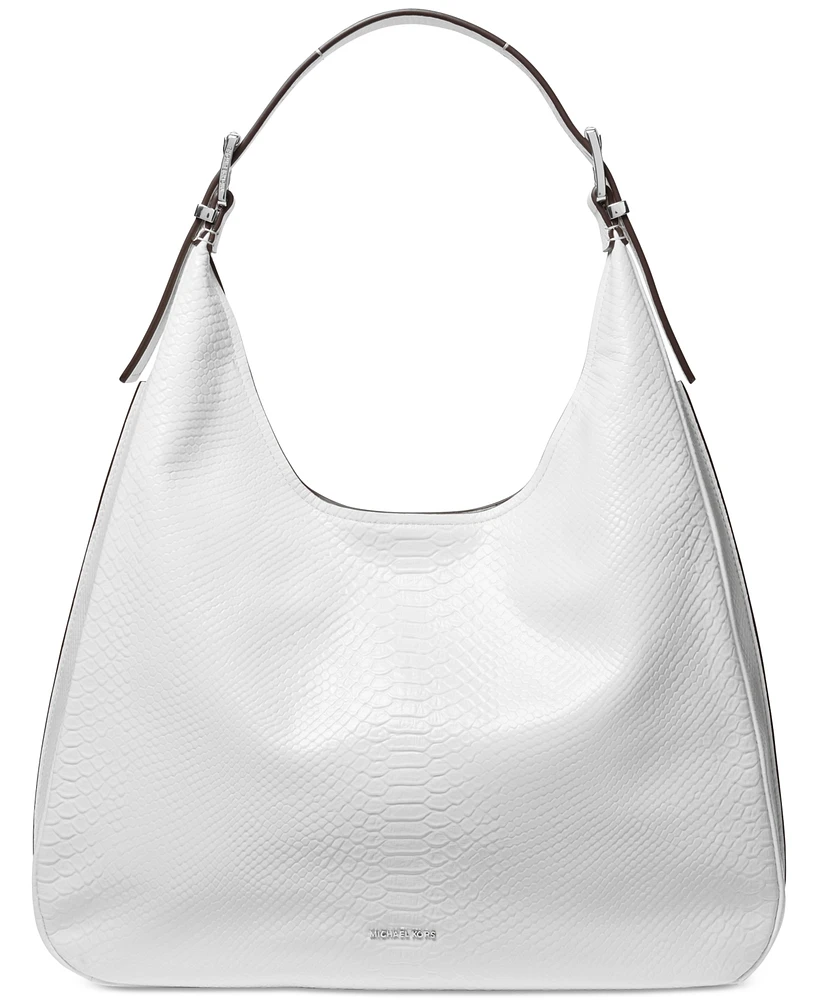 Michael Michael Kors Nolita Large Leather Hobo Shoulder Bag