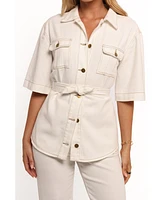 Petal and Pup Women's Lepal Denim Shirt