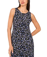 Vince Camuto Women's Floral-Print A-Line Maxi Dress
