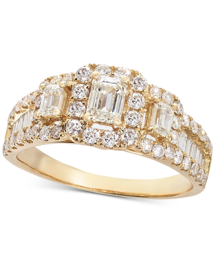 Diamond Engagement Ring (2 ct. t.w.) 14k White, Yellow or Rose Gold