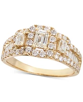 Diamond Engagement Ring (2 ct. t.w.) 14k White, Yellow or Rose Gold
