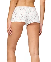 Edikted Women's Viola Floral Lacey Shorts