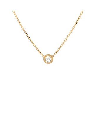 Pre-Owned Cartier Large D'Amour Pendant Necklace 18K Gold with Diamond