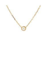 Pre-Owned Cartier Large D'Amour Pendant Necklace 18K Gold with Diamond