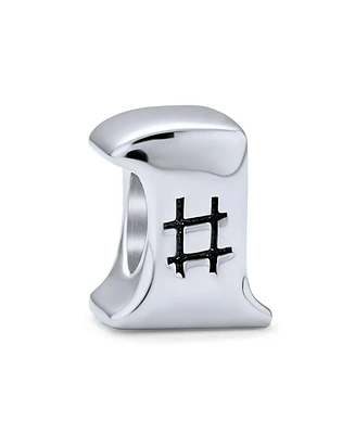 Bling Jewelry Winner First Place #1 Charm Bead Sterling Silver for European Bracelet