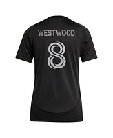 Adidas Women's Ashley Westwood Black Charlotte Fc 2025 Fortress Kit Replica Player Jersey