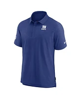 Nike Men's Royal New York Giants 2022/23 Sideline Lockup Performance Polo Shirt