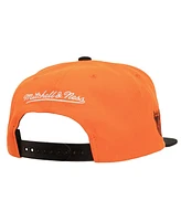 Mitchell & Ness Men's Orange Philadelphia Flyers Soul Triple Up Snapback Hat