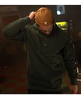 Thorogood Tall Quarter Snap Hoodie, Heavyweight Pullover Workwear Sweatshirt