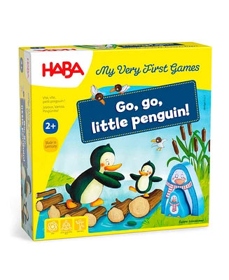 Haba My Very First Games - Go, Go Little Penguin Gifts Toddler Learning Game - Cooperative Toddler Board Games for 2 Year Olds - Made in Germany