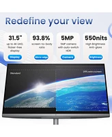 Hp OmniStudio X 31.5" Premium All-in-One Intel Core Ultra 7 155H 16GB Ram Intel Arc Graphics 512GB Ssd Storage Windows 11 Home Uhd 60Hz