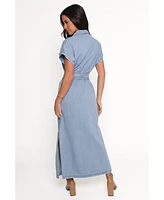 Petal and Pup Women's Griffin Shirt Maxi Dress