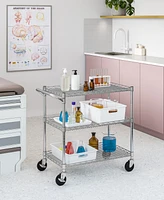 Seville Classics 3-Tier Nsf-Certified Utility Cart