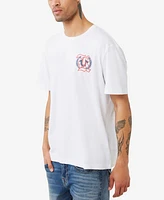 True Religion Men's Short Sleeve World Tour T-Shirt