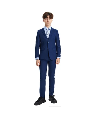 Stacy Adams Little Boys Indigo 5 Pc Suits
