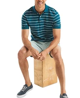 Nautica Men's Striped Classic-Fit Deck Polo Shirt