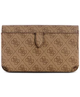 Guess Noelle Ii Mini Flap Logo Crossbody Bag