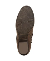 LifeStride Women's Bryce Zip Round Toe Block Heel Short Boots