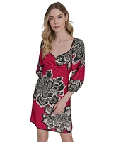 Vince Camuto Women's Printed Fit & Flare Dress