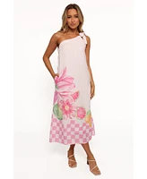 Petal and Pup Women's Reagan One Shoulder Midi Dress